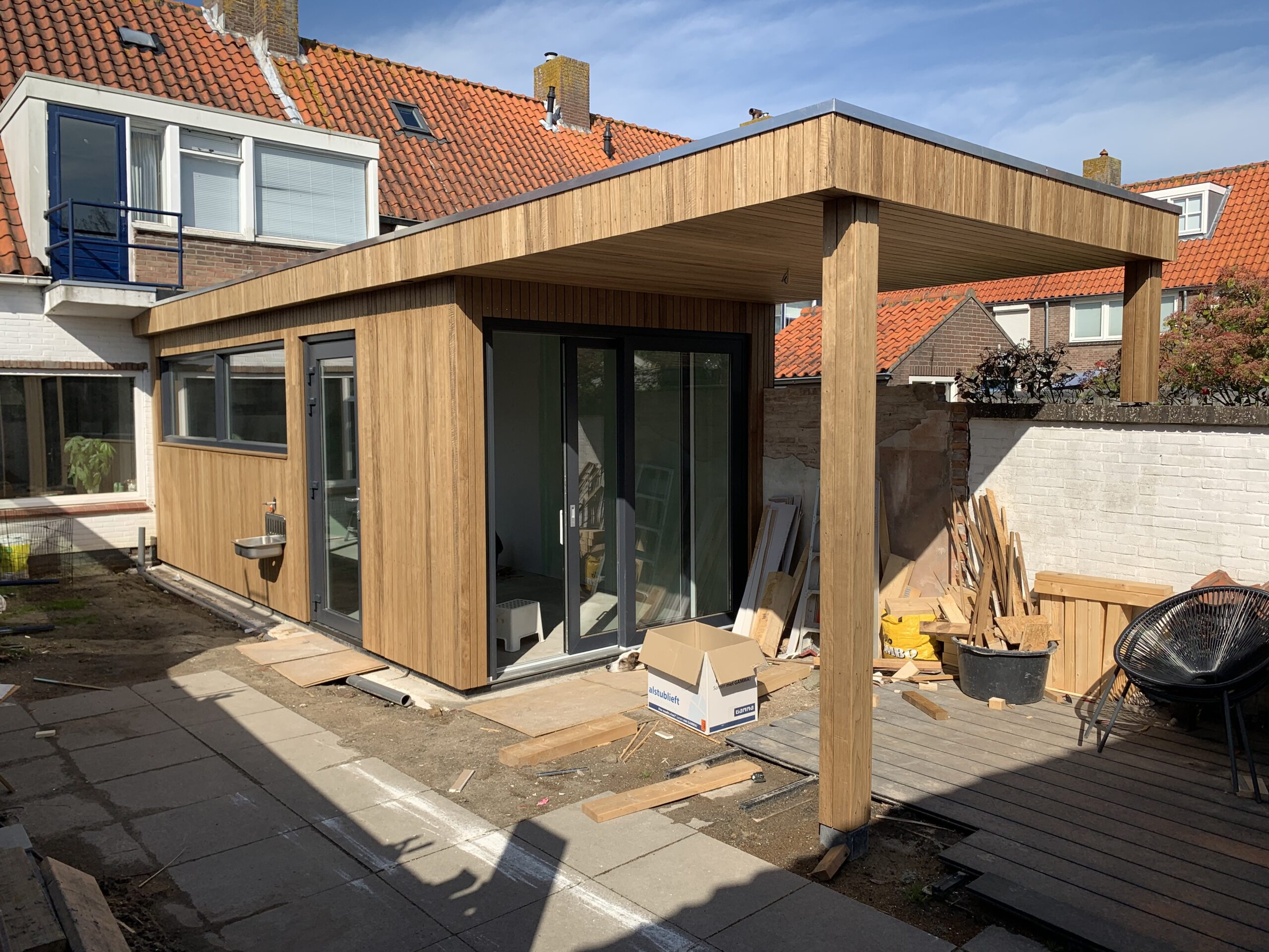 Plaatsen dakkapel en aanbouw JWDEKKER TImmerbedrijf